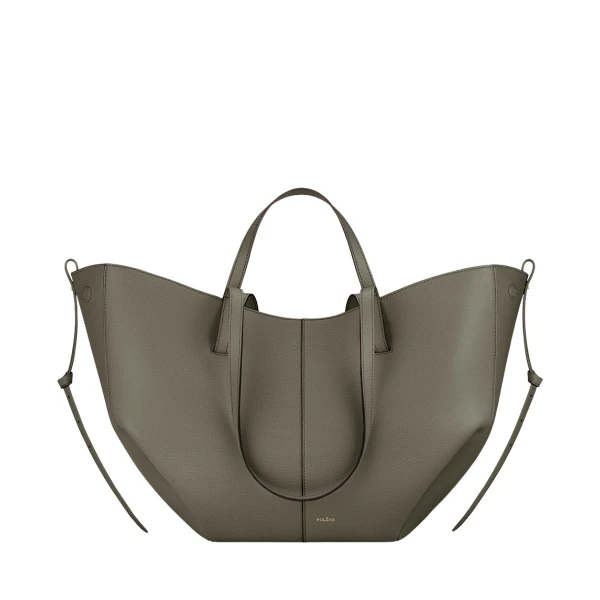 Polene Cyme in Smoky Green Bag
