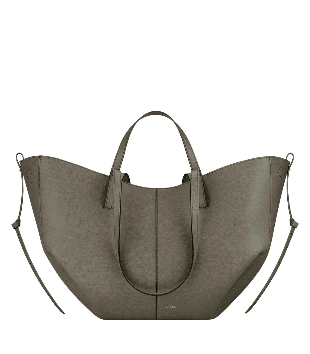 Polene Cyme in Smoky Green Bag