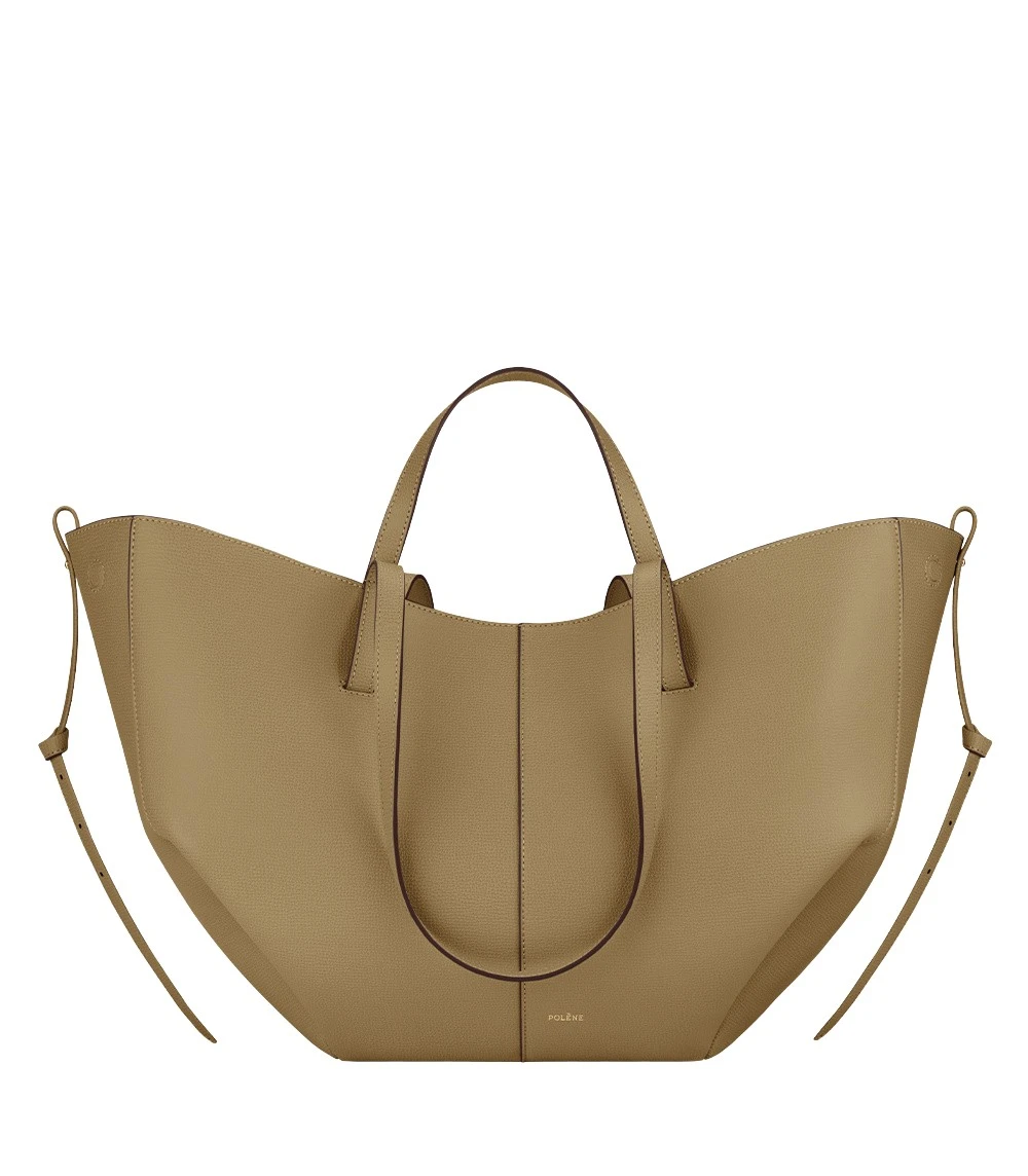 Polene Cyme in Smoky Olive Bag