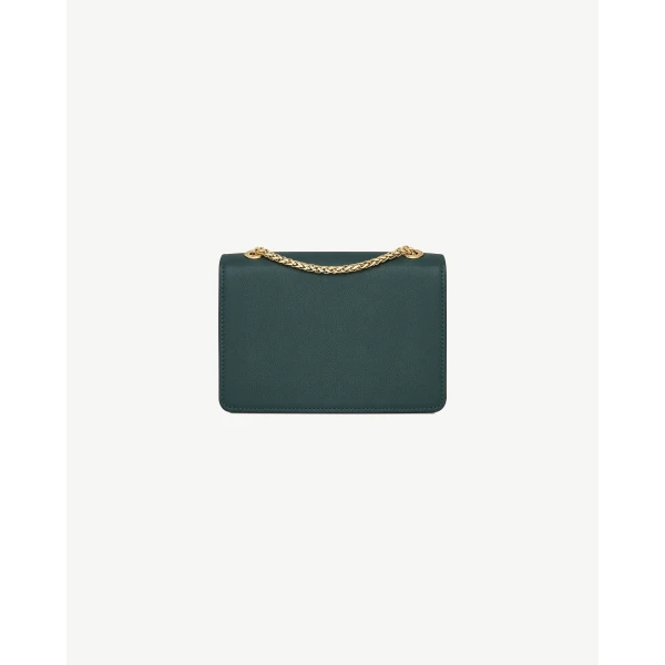Strathberry East/West Mini in Bottle Green, view 4