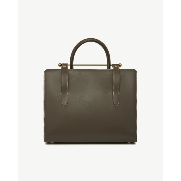 Strathberry Midi Tote in Khaki, view 4