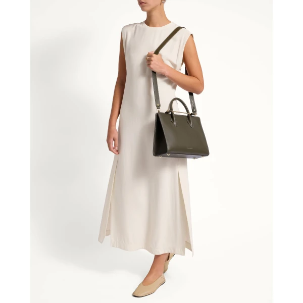 Strathberry Midi Tote in Khaki, view 10