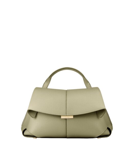 Polène Mokki Mini in Linden Mokki Mini in Linden - Mini Bags - Parisian Luxury Leather Bag at Luxury Shoes 