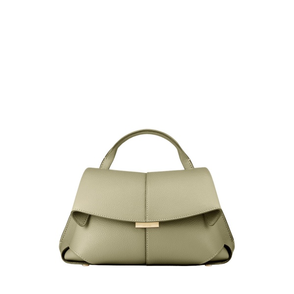 Polène Mokki Mini in Linden Mokki Mini in Linden - Mini Bags - Parisian Luxury Leather Bag at Luxury Shoes 