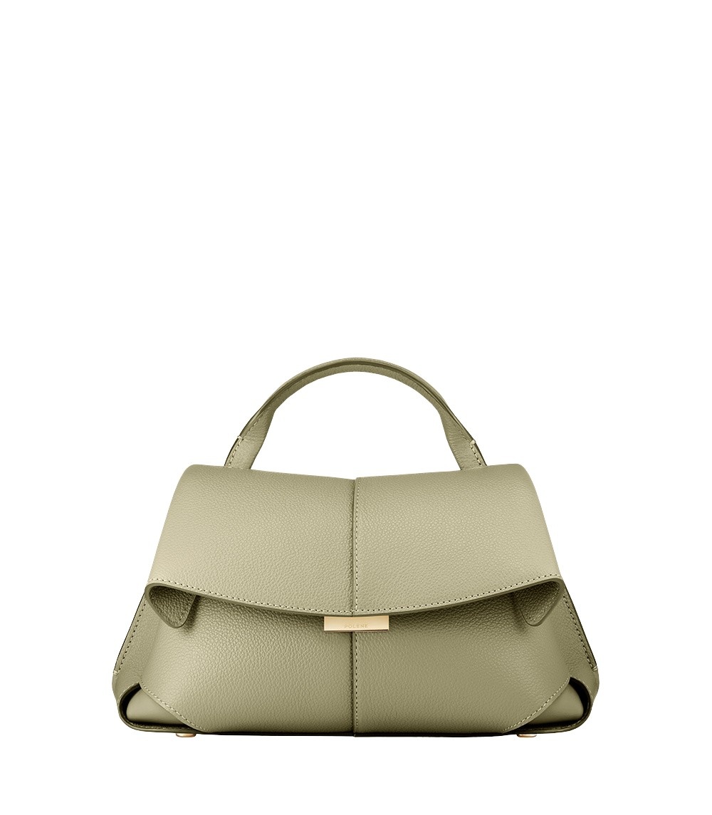 Polène Mokki Mini in Linden Mokki Mini in Linden - Mini Bags - Parisian Luxury Leather Bag at Luxury Shoes 