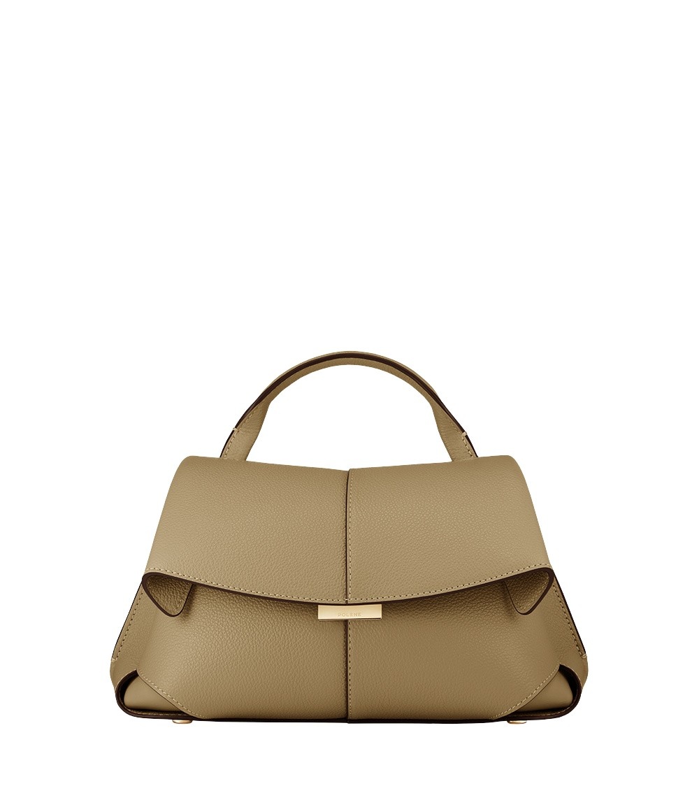 Polène Mokki Mini in Smoky Olive Mokki Mini in Smoky Olive - Mini Bags - Parisian Luxury Leather Bag at Luxury Shoes 