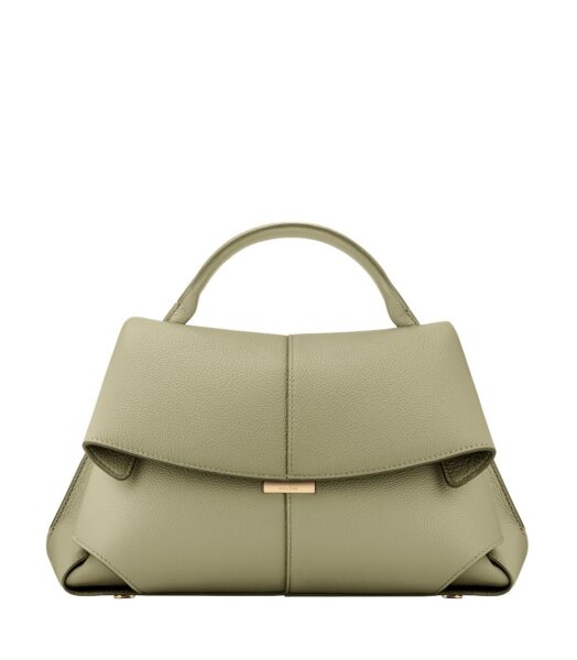 Polène Mokki in Linden Mokki in Linden - Shoulder & Crossbody Bags - Parisian Luxury Leather Bag at Luxury Shoes 