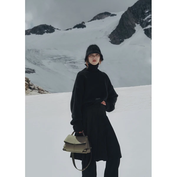 Polene Mokki in Smoky Green Bag, view 2