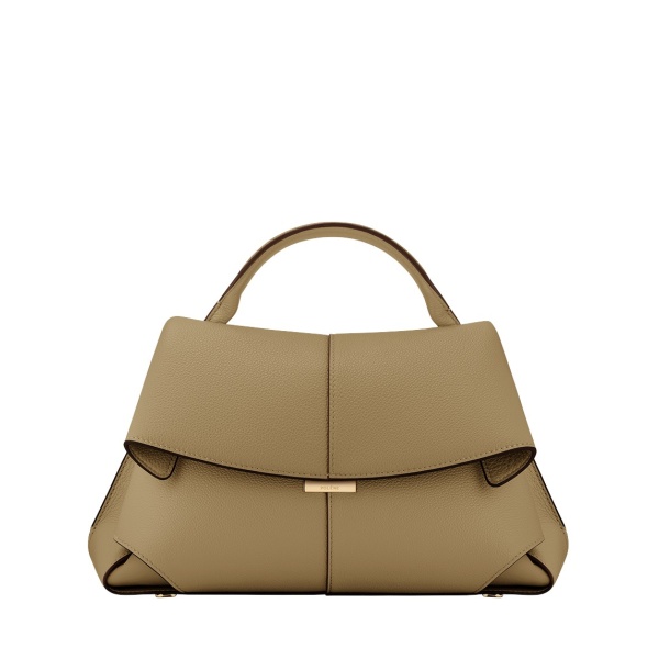 Polène Mokki in Smoky Olive Mokki in Smoky Olive - Shoulder & Crossbody Bags - Parisian Luxury Leather Bag at Luxury Shoes 