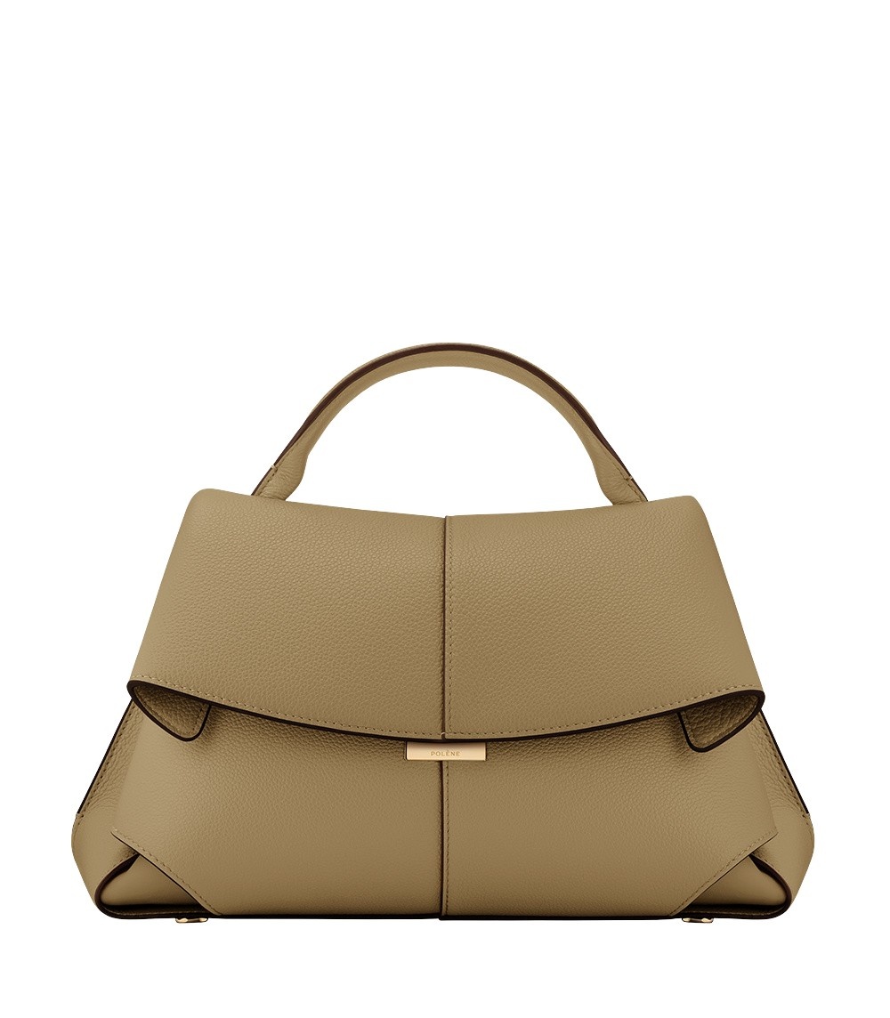 Polène Mokki in Smoky Olive Mokki in Smoky Olive - Shoulder & Crossbody Bags - Parisian Luxury Leather Bag at Luxury Shoes 