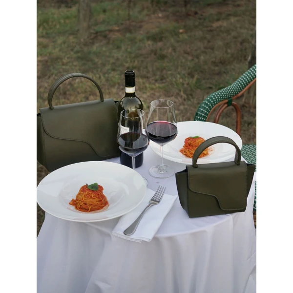 ATP Atelier Montalcino in Turtle Mini Handbag, view 6