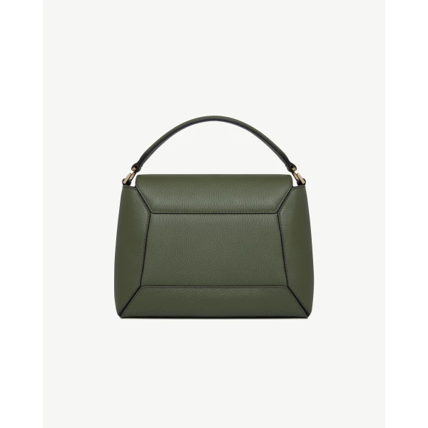 Strathberry Mosaic Bag in Pine Green, view 4