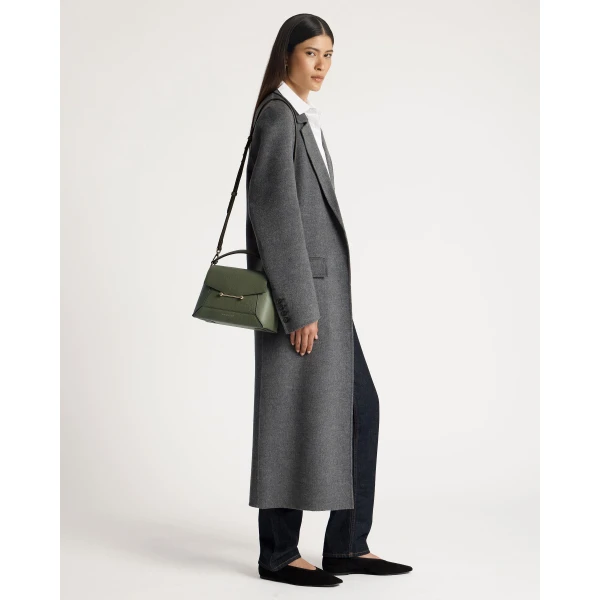 Strathberry Mosaic Bag in Pine Green, view 7