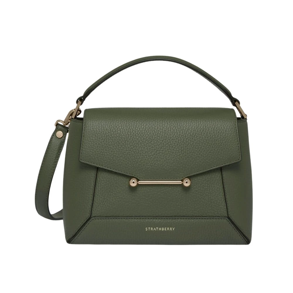 Green-Mosaic-Bag-in-Pine-Green75132_nobg Strathberry Mosaic Bag in Pine Green