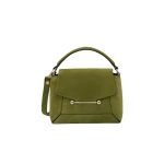 Strathberry Mosaic Nano in Lime and Khaki
