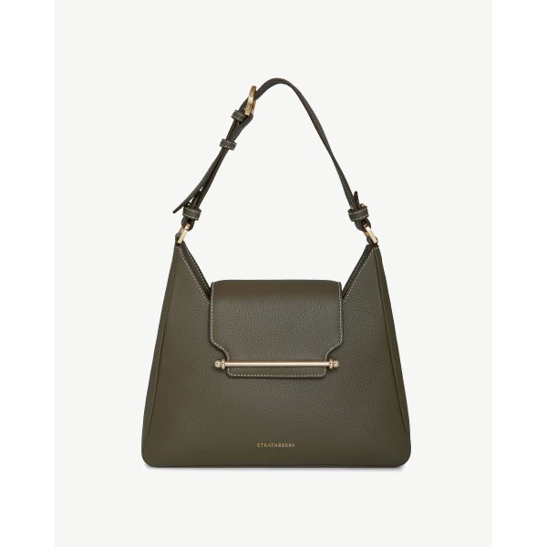Strathberry Multrees Hobo in Khaki, view 2