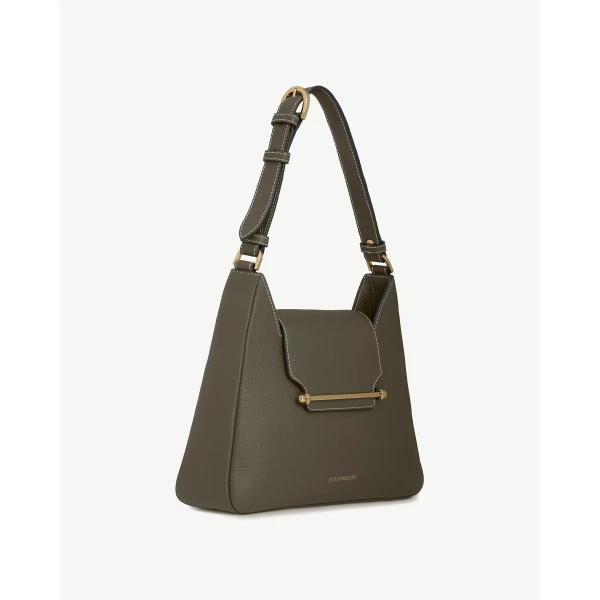 Strathberry Multrees Hobo in Khaki, view 3