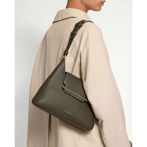 Strathberry Multrees Hobo in Khaki, view 8