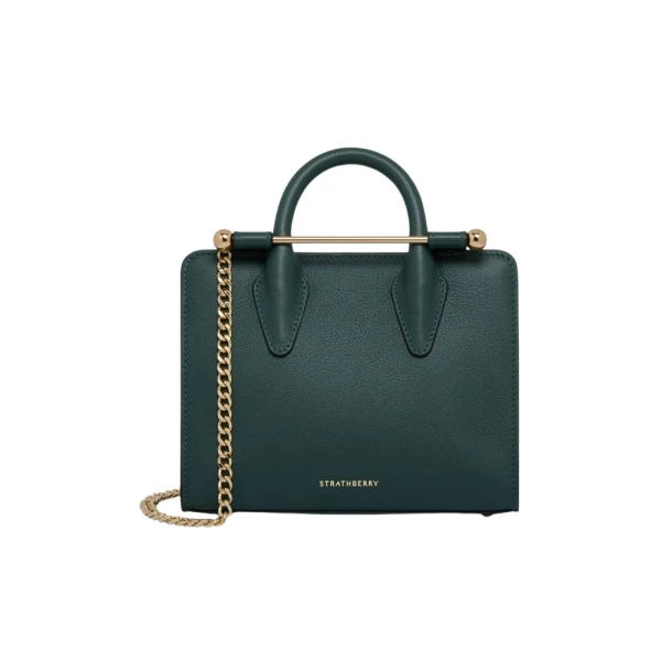 Nano Tote in Bottle Green