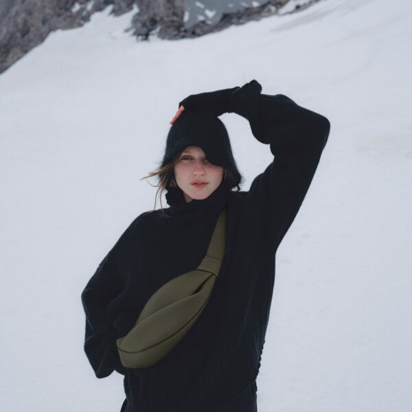 Polene Neyu in Smoky Green Bag, view 2