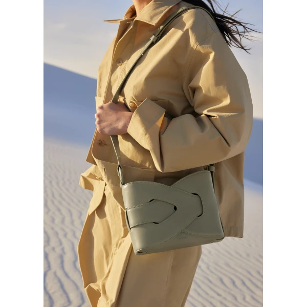 Polene Nodde in Olive Bag, view 3