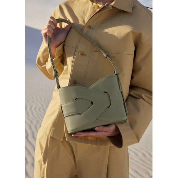 Polene Nodde in Olive Bag, view 7