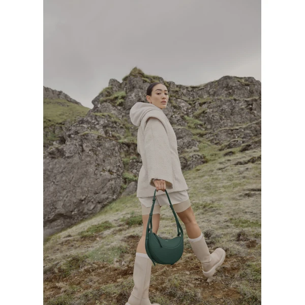 Polene Numéro Dix in Green Bag, view 7