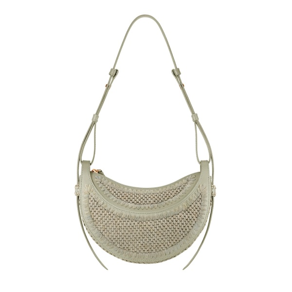 Polène Numéro Dix in Laurel Numéro Dix in Laurel - Shoulder & Crossbody Bags - Parisian Luxury Leather Bag at Luxury Shoes 