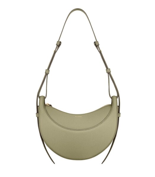 Polène Numéro Dix in Linden Numéro Dix in Linden - Shoulder & Crossbody Bags - Parisian Luxury Leather Bag at Luxury Shoes 