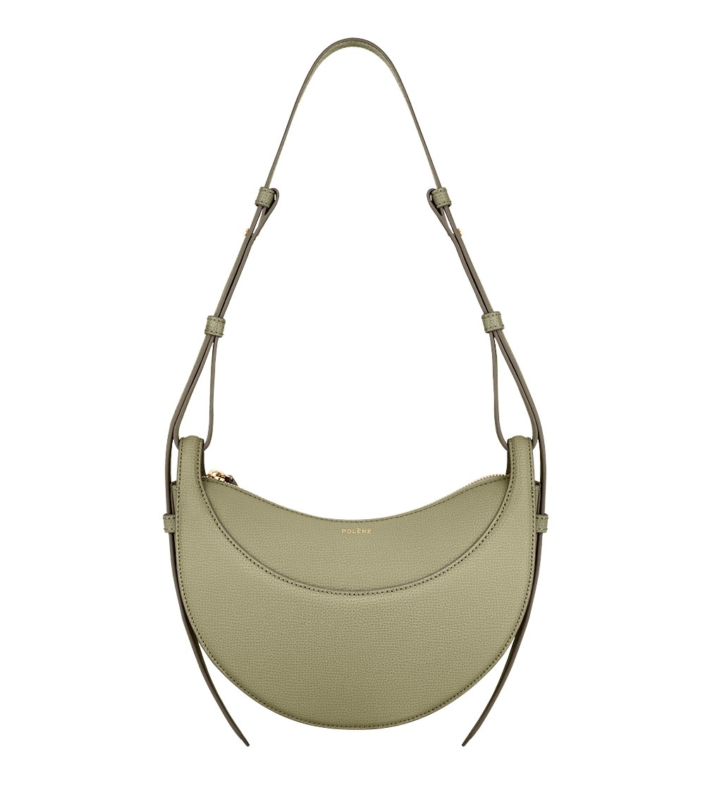 Polène Numéro Dix in Linden Numéro Dix in Linden - Shoulder & Crossbody Bags - Parisian Luxury Leather Bag at Luxury Shoes 