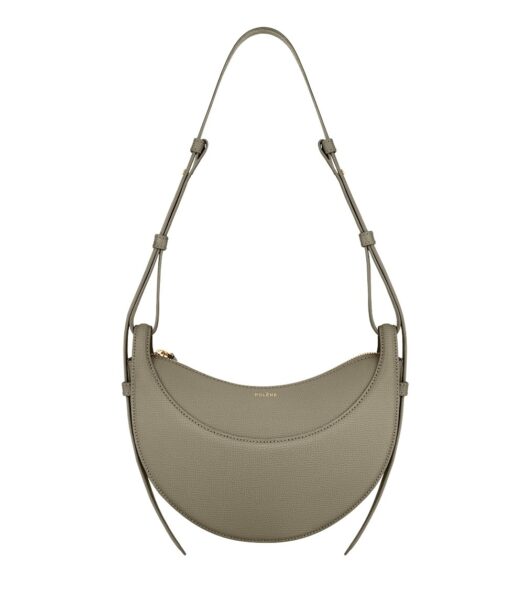 Polène Numéro Dix in Olive Numéro Dix in Olive - Shoulder & Crossbody Bags - Parisian Luxury Leather Bag at Luxury Shoes 