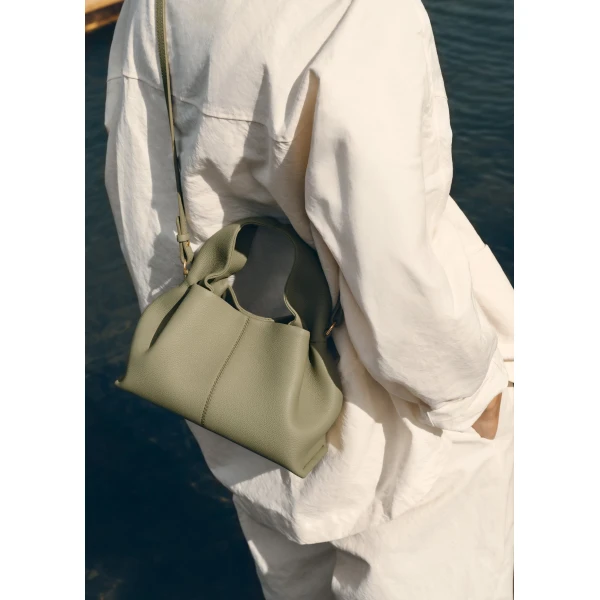 Polene Numéro Neuf Mini in Linden Bag, view 3