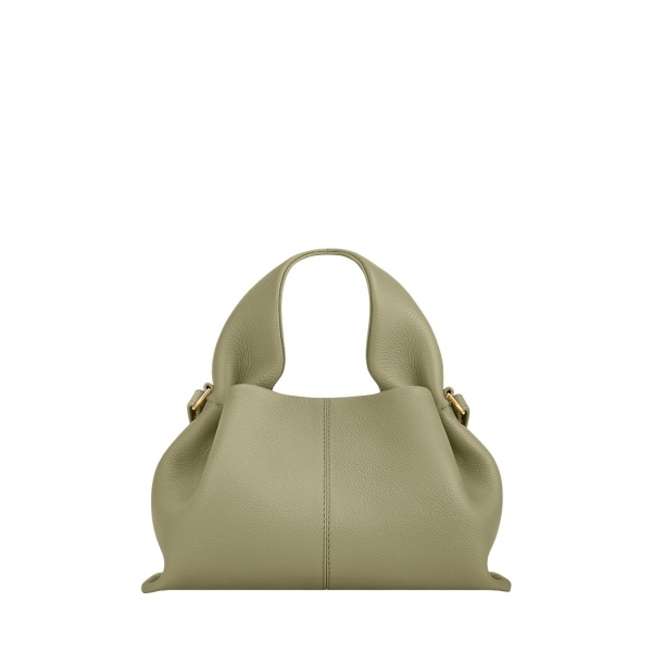 Polène Numéro Neuf Mini in Linden Numéro Neuf Mini in Linden - Mini Bags - Parisian Luxury Leather Bag at Luxury Shoes 