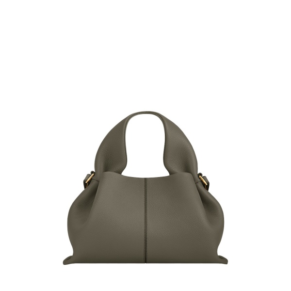 Polène Numéro Neuf Mini in Smoky Green Numéro Neuf Mini in Smoky Green - Mini Bags - Parisian Luxury Leather Bag at Luxury Shoes 