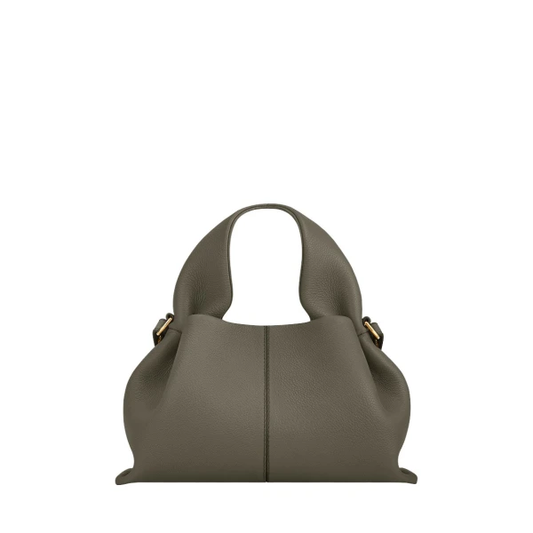 Polene Numéro Neuf Mini in Smoky Green Bag