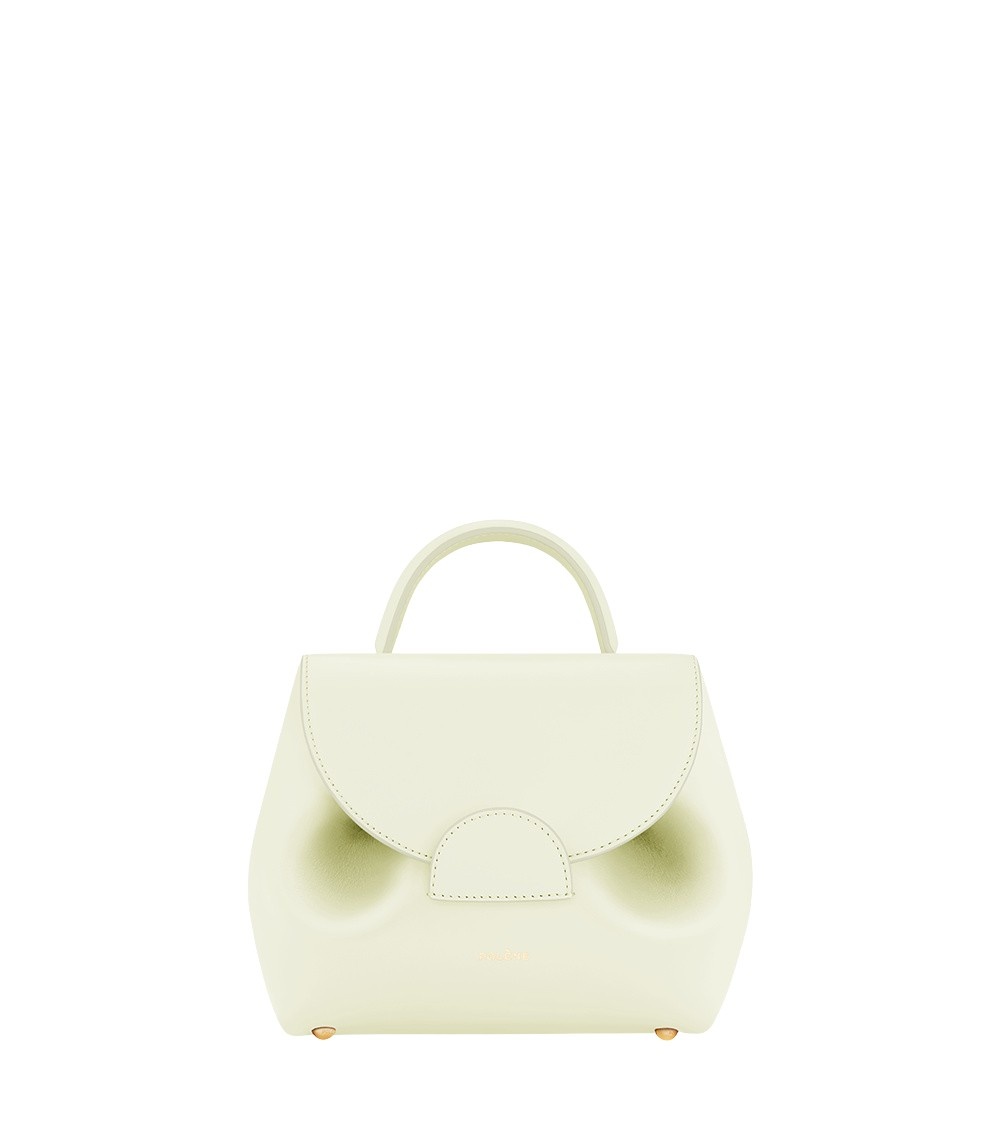Polène Numéro Un Nano in Aloe Numéro Un Nano in Aloe - Mini Bags - Parisian Luxury Leather Bag at Luxury Shoes 