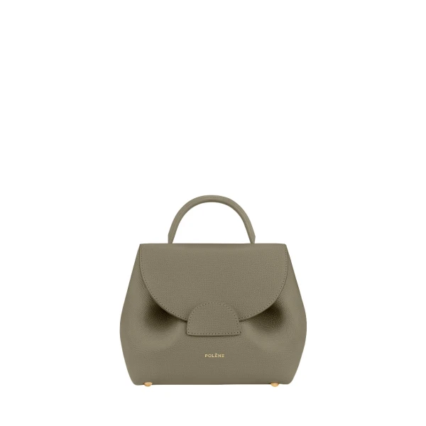 Polene Numéro Un Nano in Olive Bag