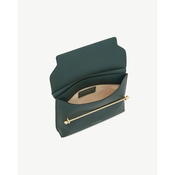 Strathberry Stylist in Bottle Green, view 5