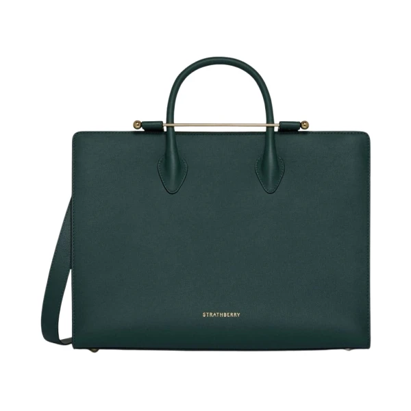 Tote in Bottle Green