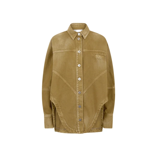 The Attico Green shirt