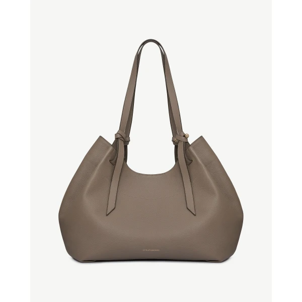 Strathberry Barra Tote in Taupe, view 2