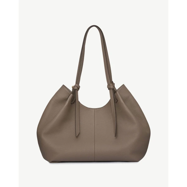 Strathberry Barra Tote in Taupe, view 4