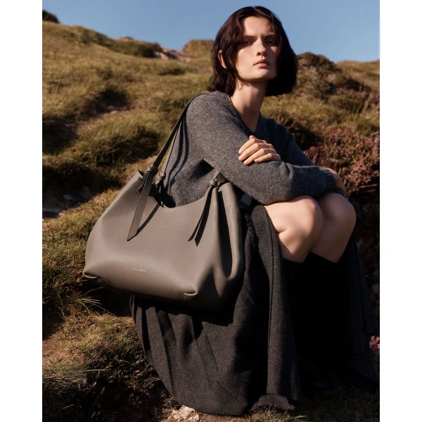 Strathberry Barra Tote in Taupe, view 9