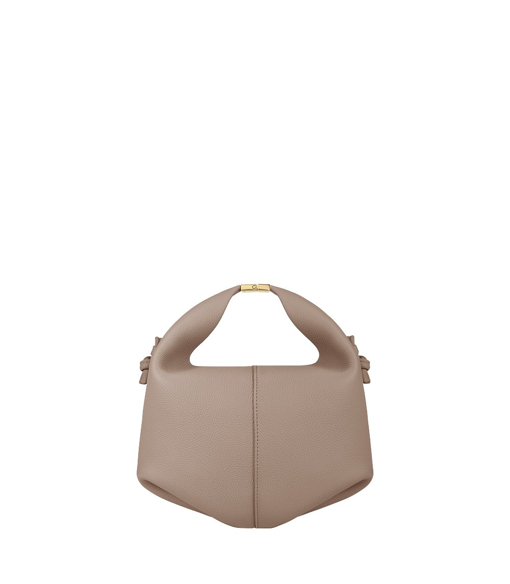 Polène Béri in Taupe Béri in Taupe - Shoulder & Crossbody Bags - Parisian Luxury Leather Bag at Luxury Shoes 