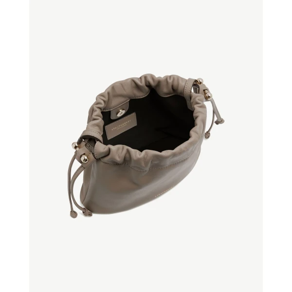 Strathberry Charlotte Drawstring in Taupe, view 3