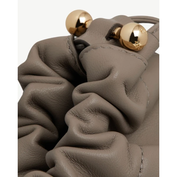 Strathberry Charlotte Drawstring in Taupe, view 4