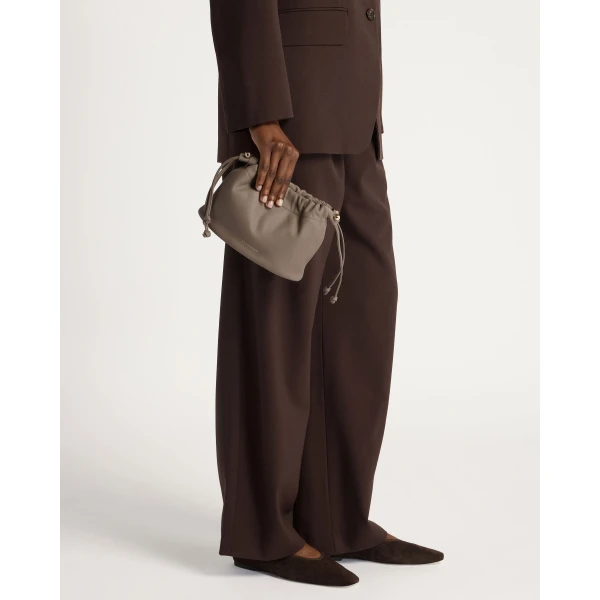 Strathberry Charlotte Drawstring in Taupe, view 7