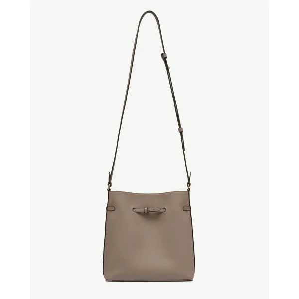 Strathberry Corda Bucket in Taupe, view 4