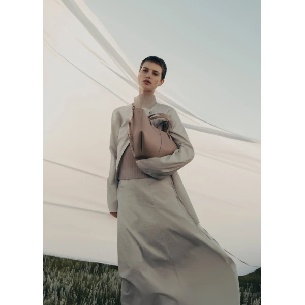 Polene Cyme Mini in Taupe Bag, view 2