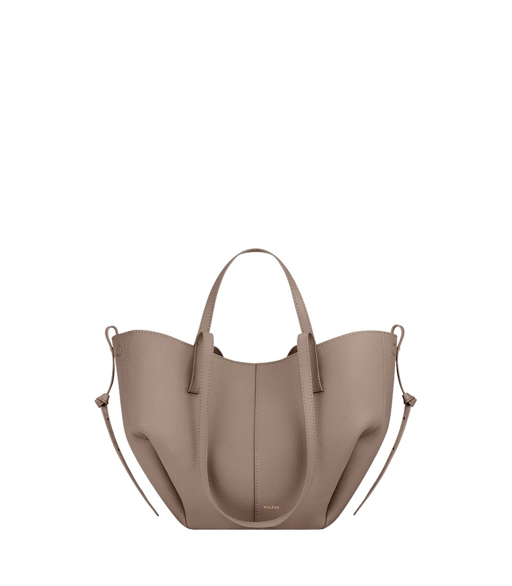 Polène Cyme Mini in Taupe Cyme Mini in Taupe - Mini Bags - Parisian Luxury Leather Bag at Luxury Shoes 